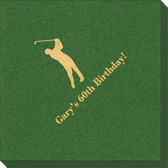 Golf Day Linen Like Napkins